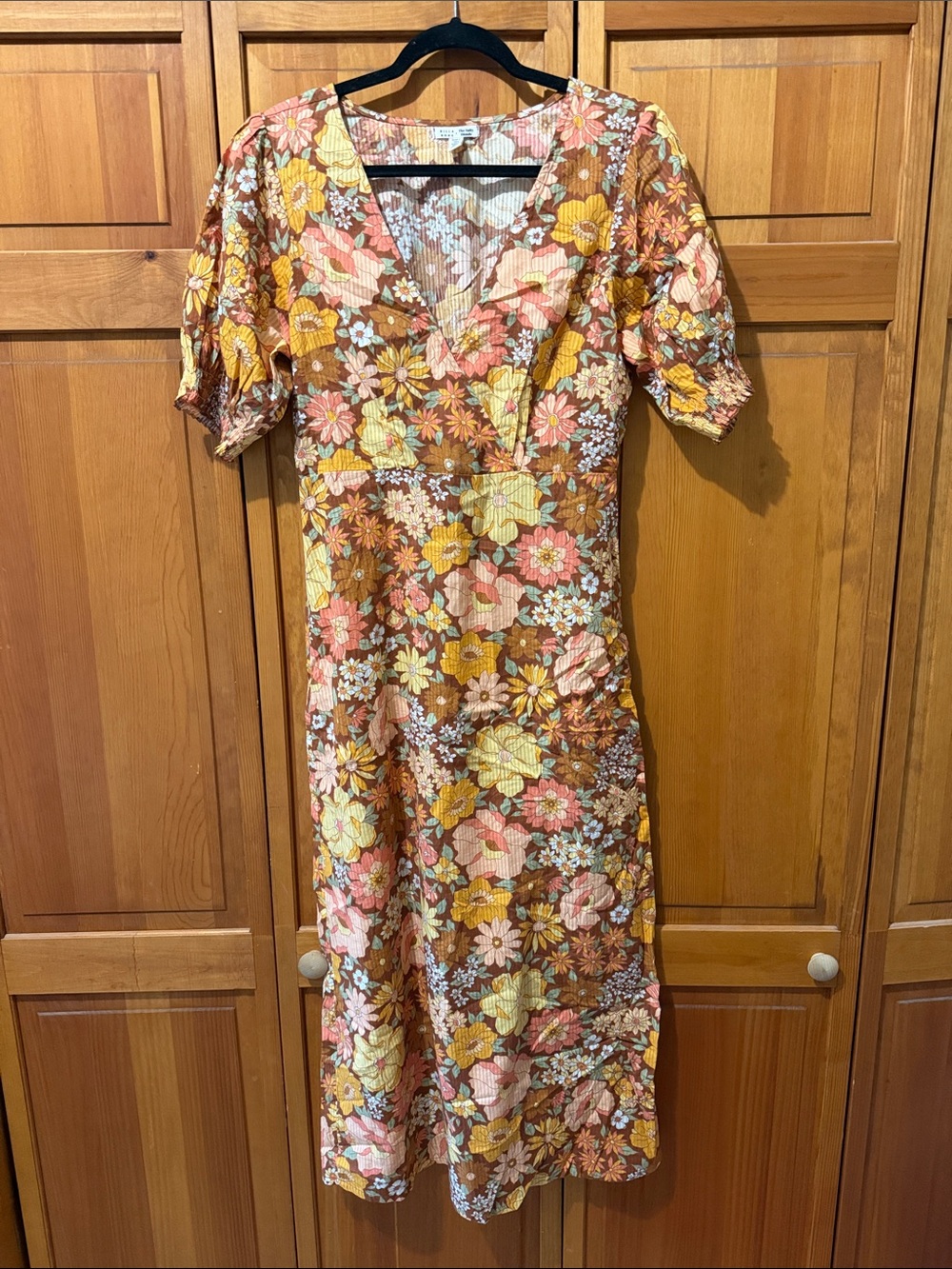 BILLABONG X SALTY BLONDE "HELLO THERE" MAXI DRESS - Picture 3 of 6